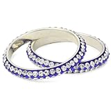 Chamak by priya kakkar 2 White and Blue Crysta
