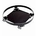 New Pig PAK414 Hot-Rolled Steel Overpack Dolly with 3" Hard Rubber Wheels, 800 lbs Capacity, 27.13" Diameter x 6-1/2" Height, Black, For 95 and 110 Gallon Overpack