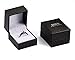 Women's Natural Opal With AAA CZ 14K Gold Black Gun Plated Engagement Band Wedding Rings,Size 6 to 8