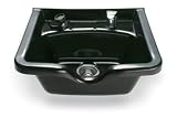 Office Products : High Density Polypropelene Shampoo Bowl, Black