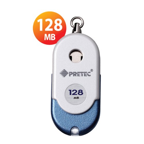 Pretec Usb2.0 I-Disk Super Tiny Blue Sl 128Mb