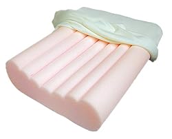Duro-Med Radical Cut Memory Foam Pillow with Cream Terry Cloth Cover