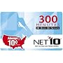 NET10 Refill Card 300 Minute Airtime Card