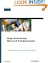 High Availability Network Fundamentals