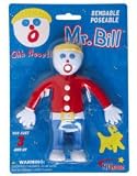 Mr. Bill poseable Bendable doll Figure toy