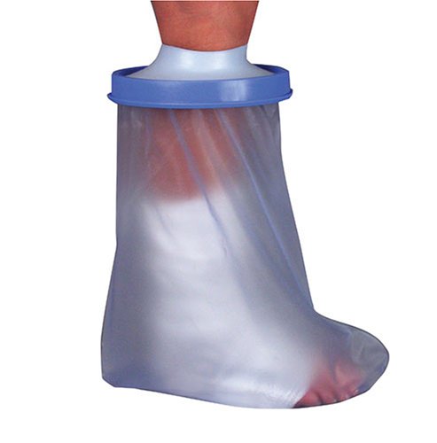 Buy Duro-Med Adult Foot/Ankle (10) Protector, Clear (Duro-Med, Health & Personal Care, Products, Health Care, Medical Supplies & Equipment, Bathroom Aids & Safety, Bathing Guards, Leg Guards)