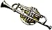 Miniature Trombone Tie Tac Lapel Pin