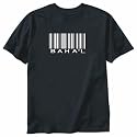 T-Shirt Black " Barcode Baha'i " Religion
