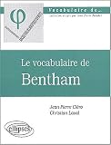 Le vocabulaire de Bentham