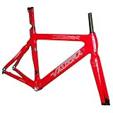 Valdora Cycles PHX Triathlon Carbon Frameset - Red