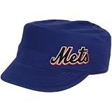 MLB '47 Brand New York Mets Women's Janet Adjustable Military Hat - Royal Blue