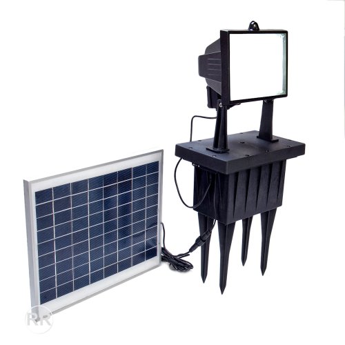 108 LED Solar Powered Flood Light Ground Mount
