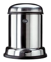 Vipp 13 - 1 Gal Wastebin - Stainless Steel - 10" x 8"