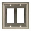 Architectural Double GFCI/Rocker Wall Plate- Set of 2