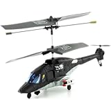3 Channel RC Mini BLACK Wolf (Ox Wolf) Helicopter