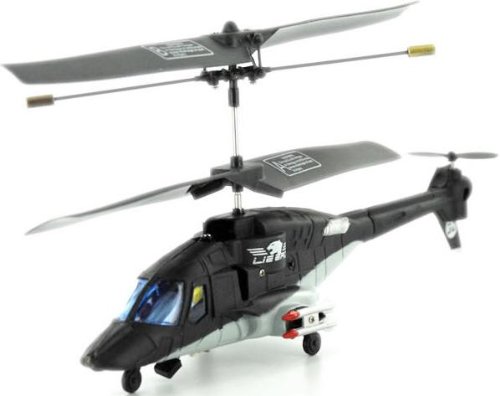 3 Channel RC Mini BLACK Wolf (Ox Wolf) Helicopter