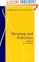 Meaning and Reference (Oxford Readings in Philosophy)