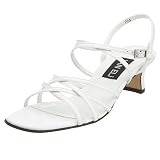 VANELi Women's Willow Sandal,White Nappa,8 W US