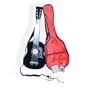 25" Kid's Toy Guitar with Carrying Bag and Accessories - Black