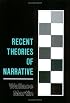 Recent Theories of Narrative