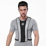 Reflective Vest For Women, Men and Kids 3M Reflective Fabrics High Visibility At Night for Motorcycle, Cycling, Running, Walking, Jogging, Training, Bicycle ,Construction - Fashion Safety Vest with Pocket