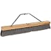 Weiler 44581 Polystyrene Medium Sweeping Broom, 2-1/2" Head Width, 24" Overall Length