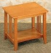Oak Finish Mission Solid Wood Occassional/ End Table (Set of 2)