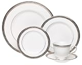 Lenox Landmark Platinum Bone China 5-Piece Place Setting, Service for 1