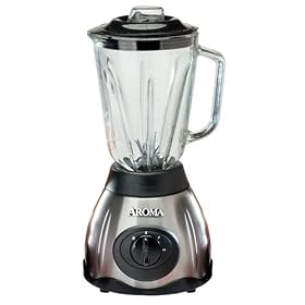 Aroma Housewares ABD-530G Crush-and-Blend Stainless-Steel 2-Speed Blender by Aroma Housewares