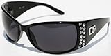 Womens Designer Sunglasses With Rhinestones Shades Block 100% UVB UVA With Free Bag 2718