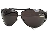 ROBERTO CAVALLI CARNEIA 300S Sunglasses DARK GREY / SHINY GUNMETAL 731 70-8-115