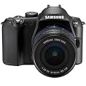 Samsung NX10 - Digital camera - prosumer - 14.6 Mpix - With 18-55mm Lens - supported memory: SD, SDHC -  black