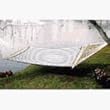 Castaway Q8205 Large Quilted Hammock - green/white