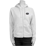 Antigua Florida Gators Ladies White Full Zip Hoody Sweatshirt