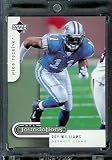 2005 Upper Deck Foundations Football Card # 30 Roy Williams Detroit Lions - Mint Condition - In Protective Display Case !
