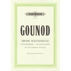 Messe solennelle G-Dur "C�cilien-Messe": f�r 3 Solostimmen, Chor, Orchester und Orgel / Klavierauszug