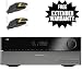 Harman Kardon HK 3390 2 x 80W Stereo Receiver With A 1-Year Extended Warranty Service Plan & High Speed HDMI Cable (2 meters)