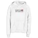 Sweatshirt Woman White Elegant Flag 