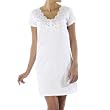 Gilligan & OMalley® Eyelet Sleep Shirt - White