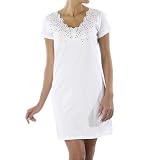Gilligan & O'Malley® Eyelet Sleep Shirt - White