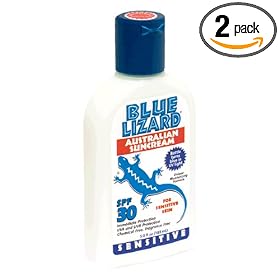 Blue Lizard Australian Suncream, Sensitive SPF 30+, 5-Ounce Bottles (Pack of 2)