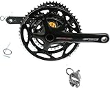 FSA SL-K 172.5mm Road Carbon Crankset Tandem 10S Rear Megaexo 30/39/52t