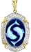 Zodiac Collection Oval Cameo Pendant - Pisces