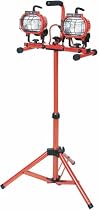 Designers Edge L-1719SLED-CASE Pro Case 2-Light 500-Watt Halogen Work Light with Sled Base