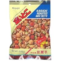 Kasugai - Roasted Mix Nuts (Peanut, Green Pea, Broad Bean) - 2.8 Oz