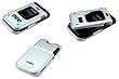 SILVER PROGUARD COVER SNAP-ON CASE for SAMSUNG A900 BLADE / A900M ACE