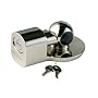 Master Lock 377DAT Universal Trailer Coupler Lock, Chrome