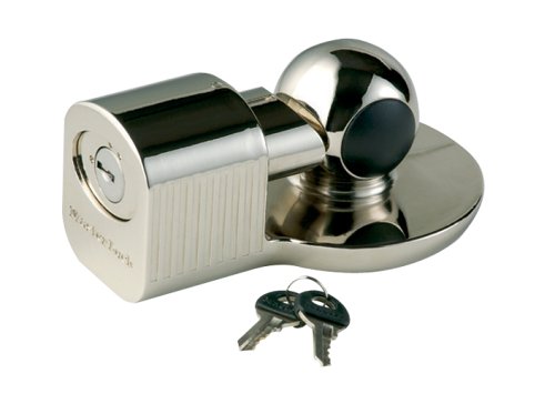Master Lock 377DAT Universal Trailer Coupler Lock, Chrome