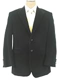 Ralph Lauren - Ralph Lauren Mens 2 Button Black Corduroy Sport Coat / Blazer / Jacket - Size 40R