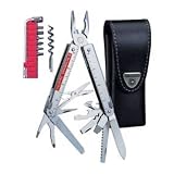 Swiss Army Knives 53946 Swiss Tool CS Plus with Black Leather Belt Sheath